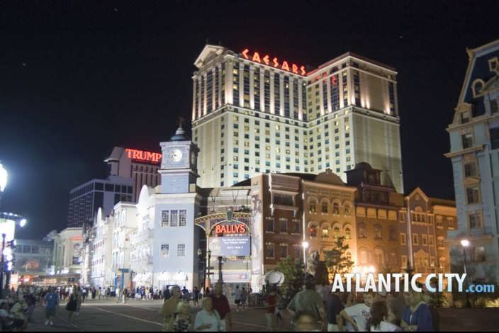 Bally's Outside Night